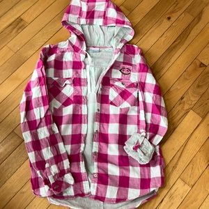 Minnesota Twins hooded button down
